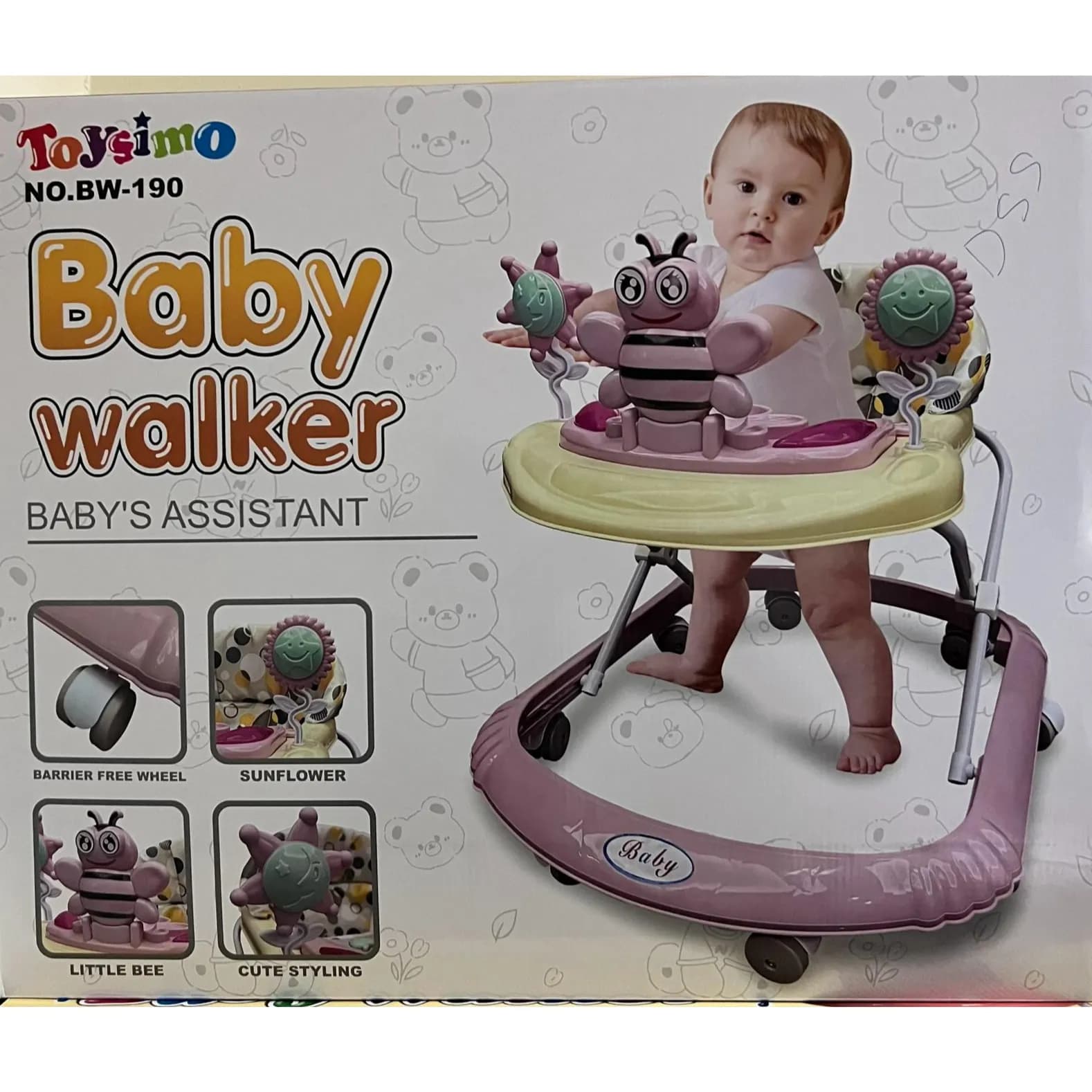 Lovely Baby BW LB 561 Walker (Pink)