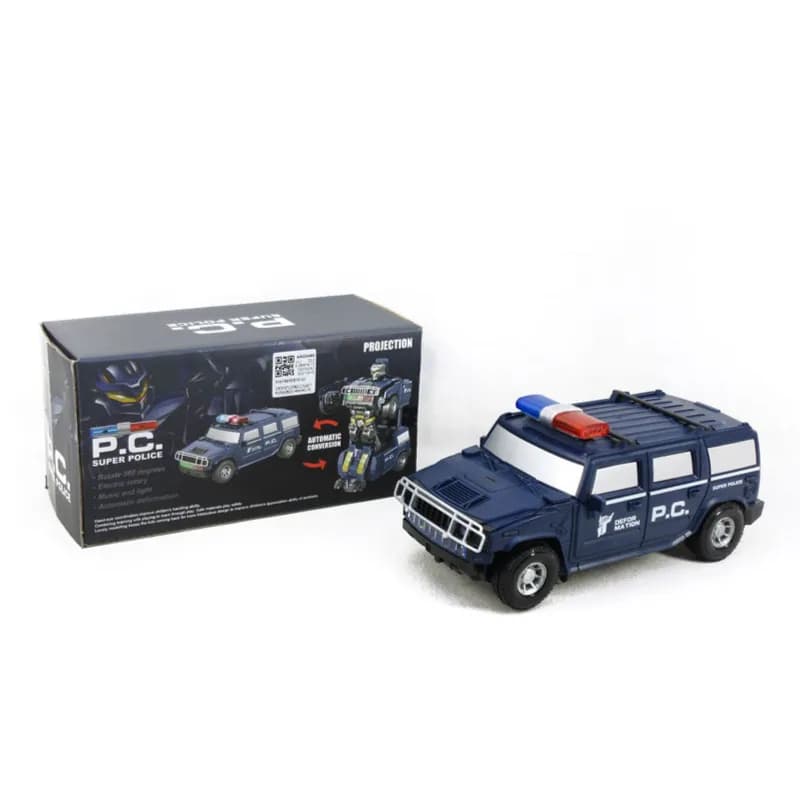 Aojia B/o Super Police Car With Conversion 8811-17