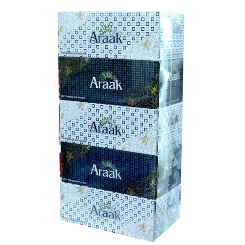 Araak Facial Tissue 200ply