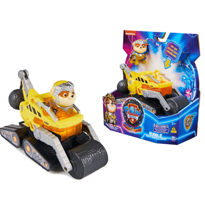 Paw Patrol the Mighty Movie Themed Vehicles with Light and Sounds - Assorted