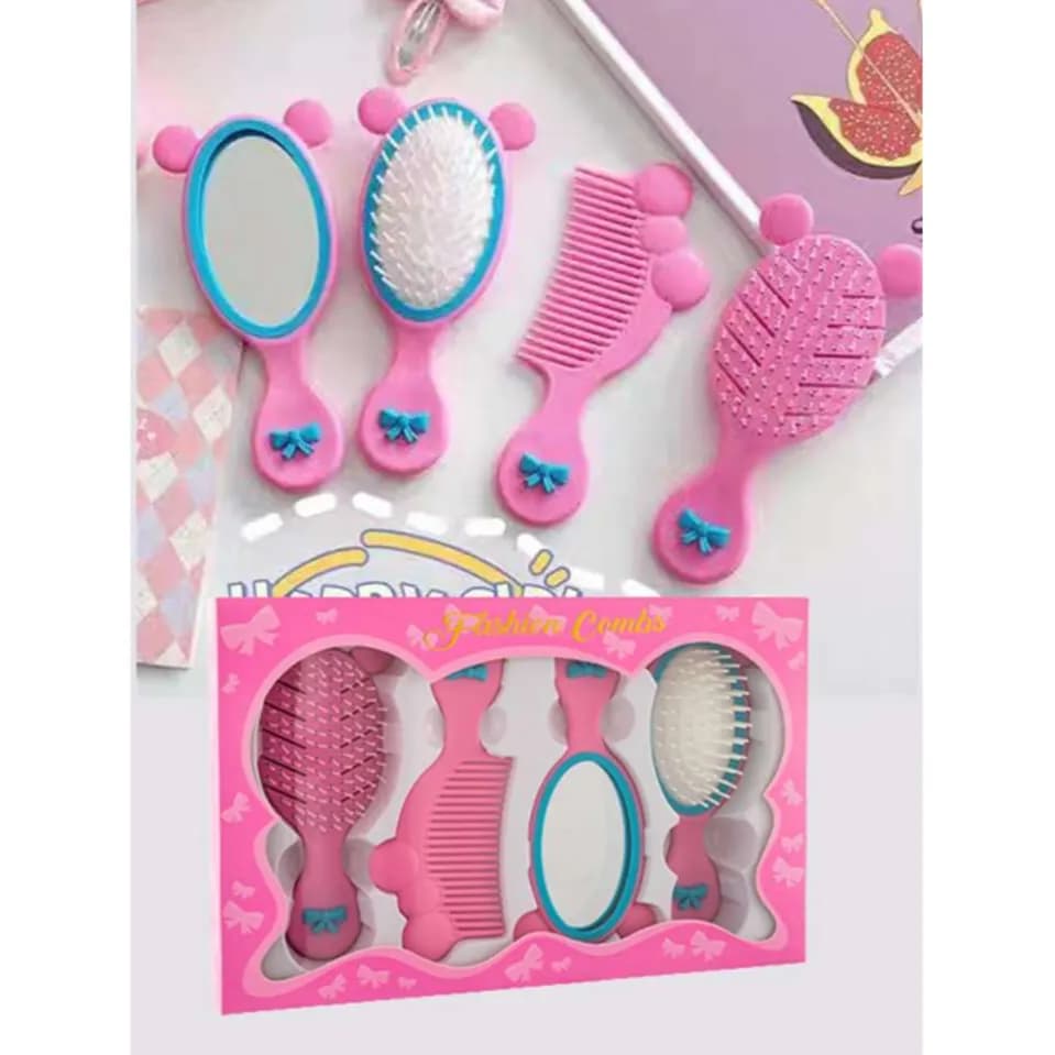 HAIR COMB SET 4PCS LH0-12