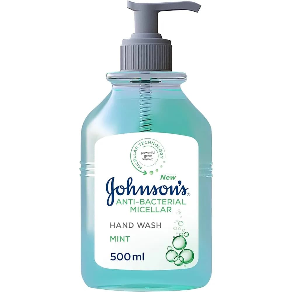 JOHNSONS AND JOHNSON HANDWASH 500ML