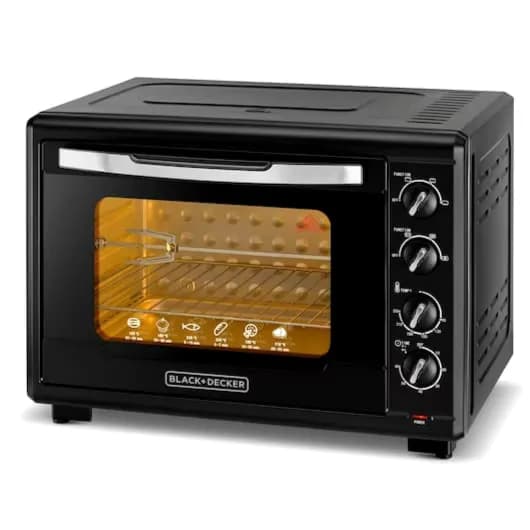 Black Decker 55ltr Toaster Oven 2000w Tro55rdg-b5