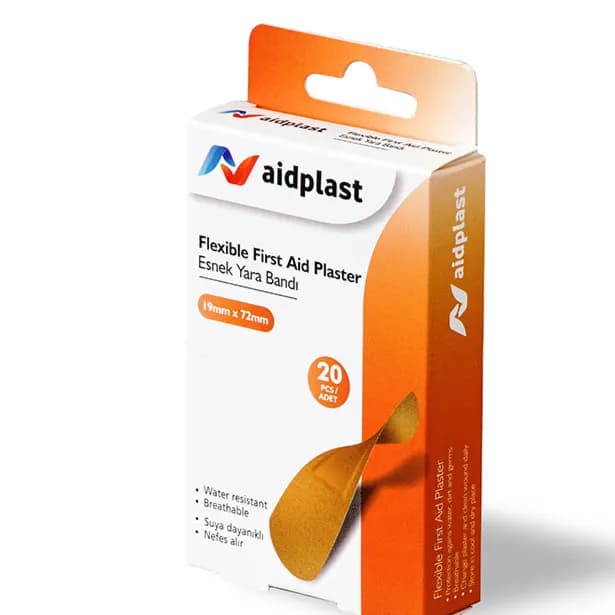 AIDPLAST FLEXIBLE FIRSTAID PLASTER 18664