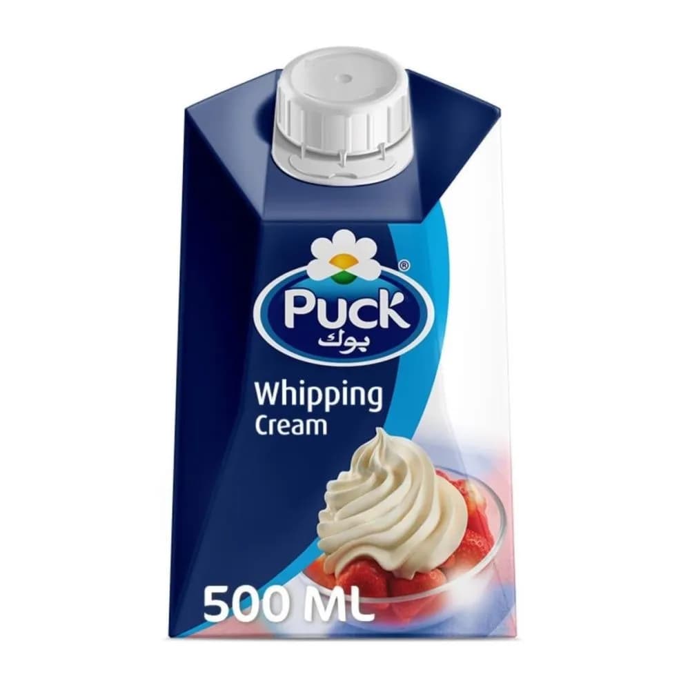 Puck Organic Whipping Cream, 500ml