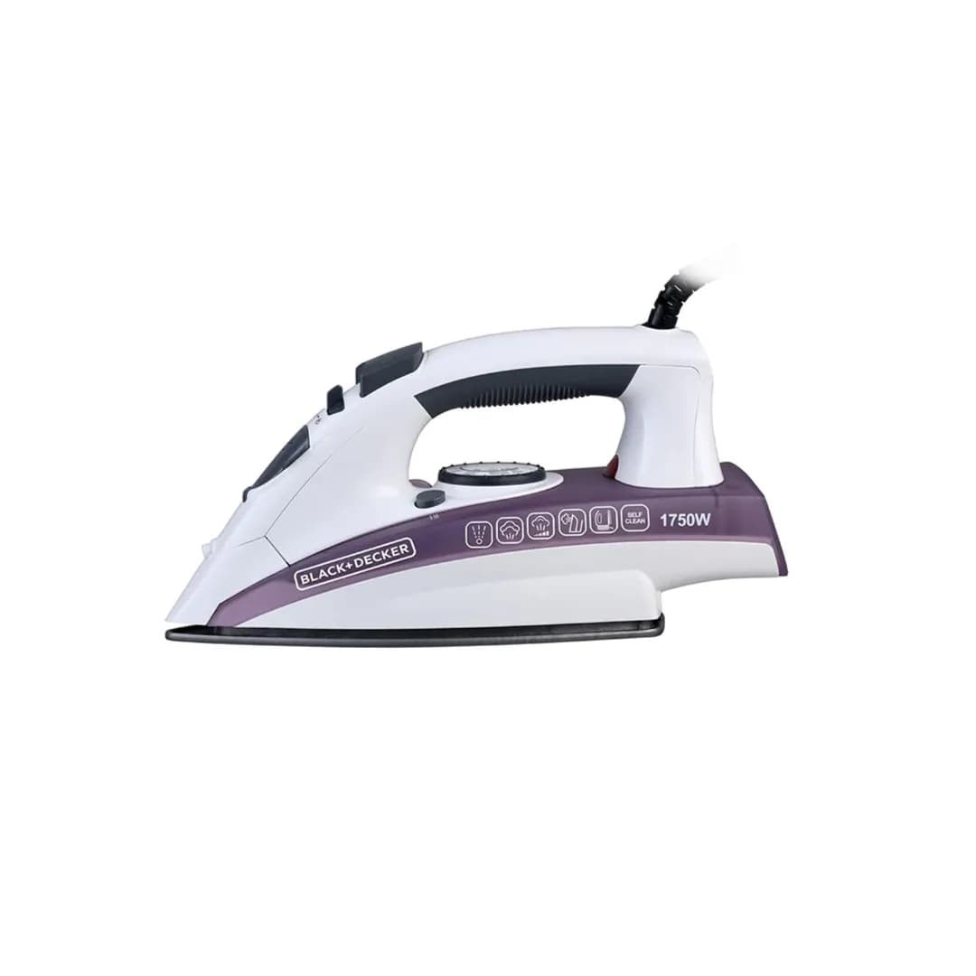 Black Decker Steam Iron 1750w X1750-b5