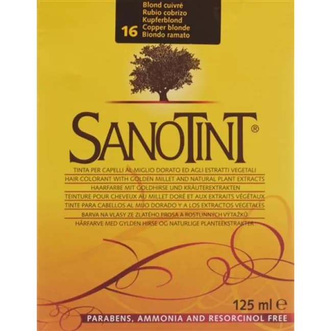 Sanotint Hair Color Copper Blonde(16)-125Ml