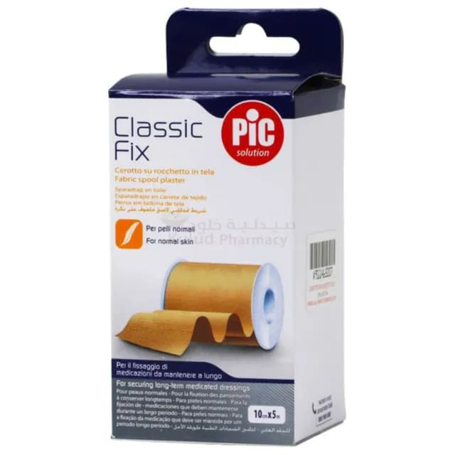 Pic Fabric Spool Plaster Classic Fix 10Cmx5M Tape 1 PC