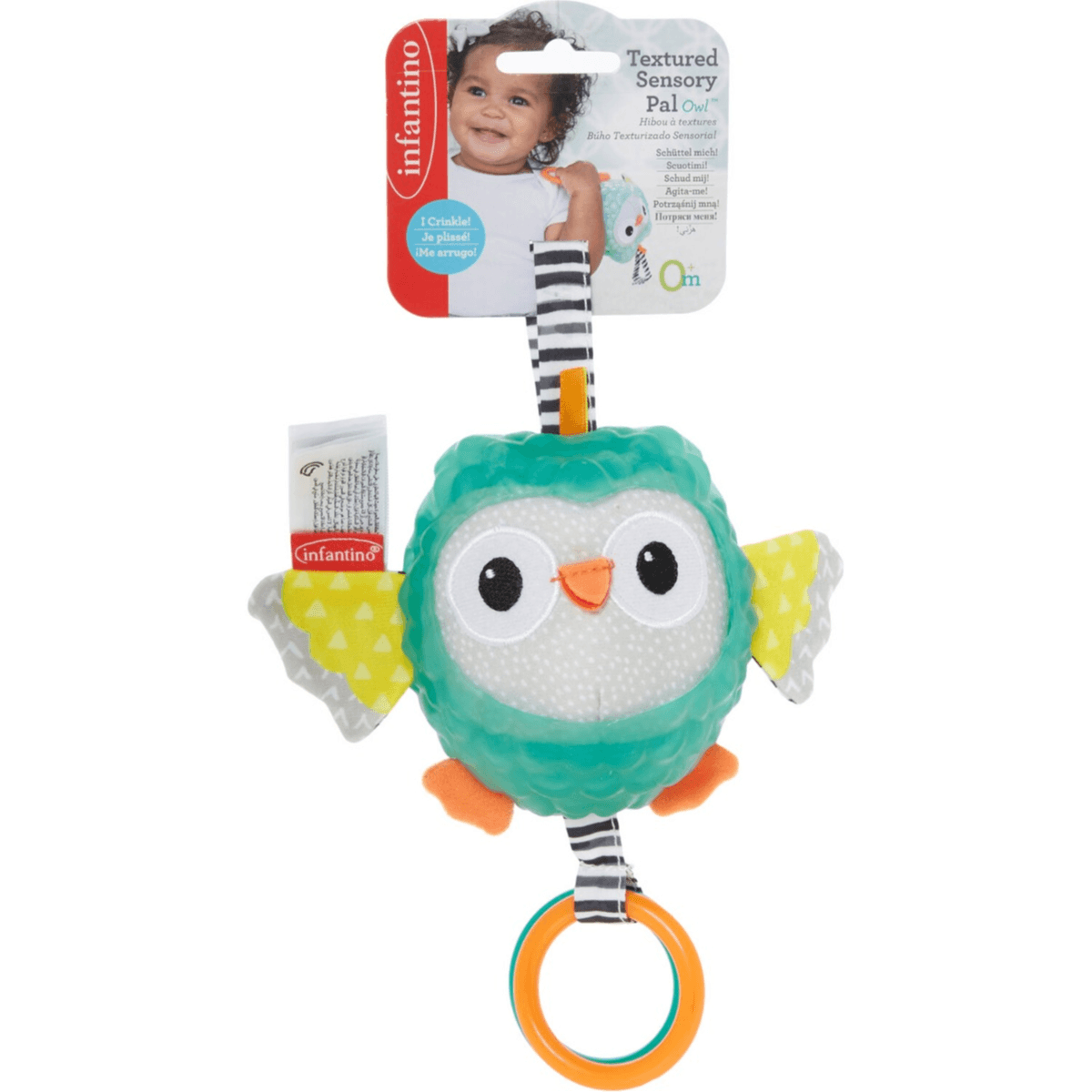 Infantino Textured Sensory Pal Owl