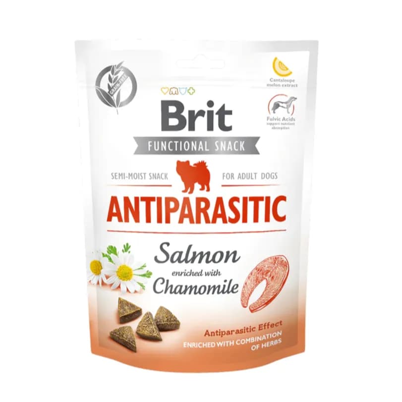 Brit Care Dog Functional Snack Antiparasitic Salmon 150g