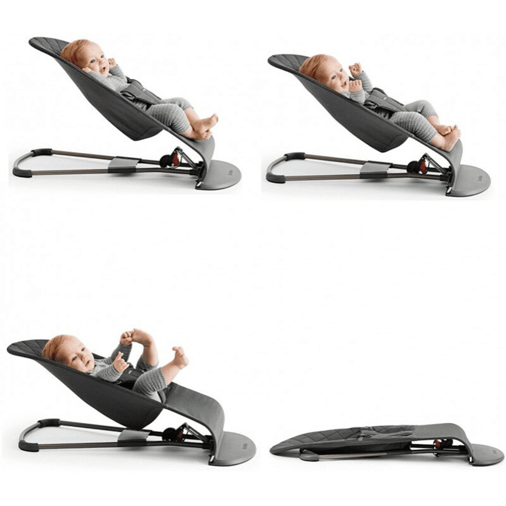 Babybjorn Bouncer Bliss - Cotton (Anthracite)