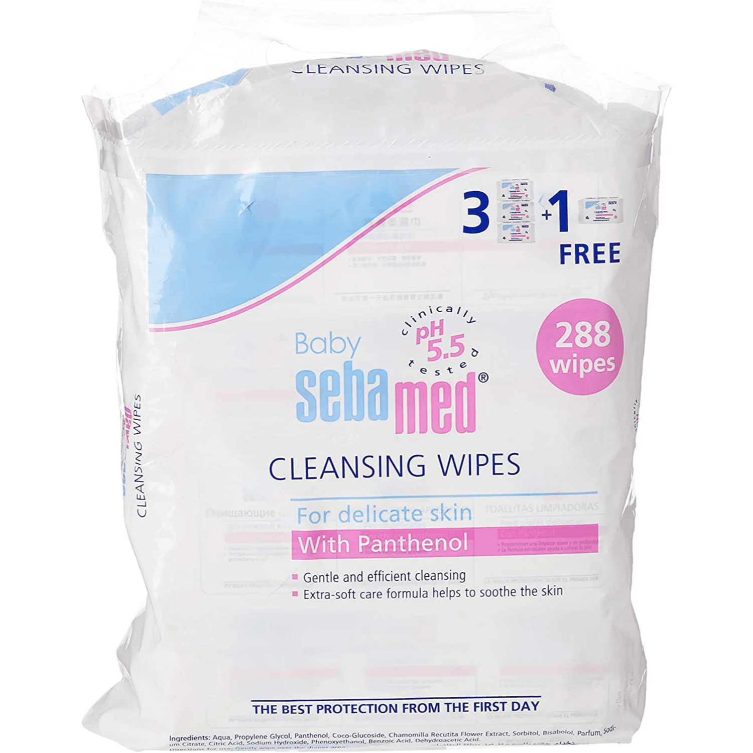 Sebamed Baby Wet Wipes 288'S