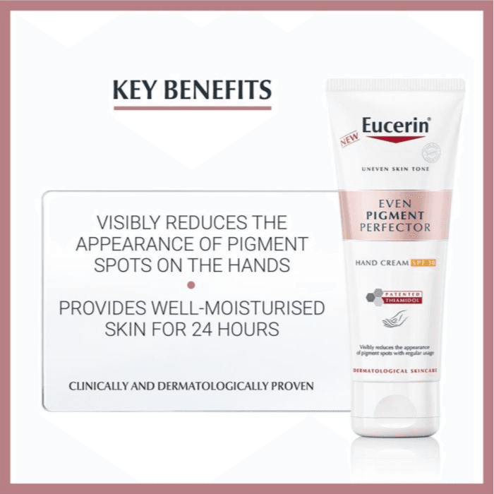 Eucerin Even Pigment Perfector Hand Cream With Spf 30 75ml