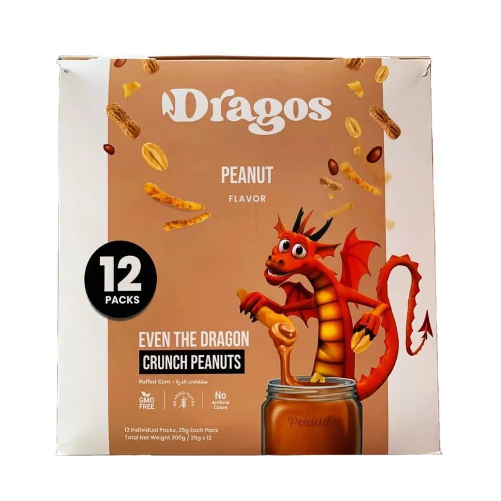 Dragos Peanut Flavor 25g*12