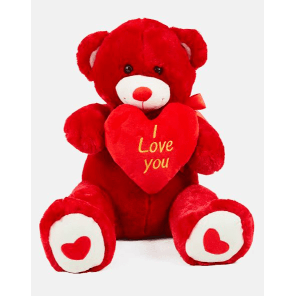 Cuddles - Bear Jumbo Valentine 95cm