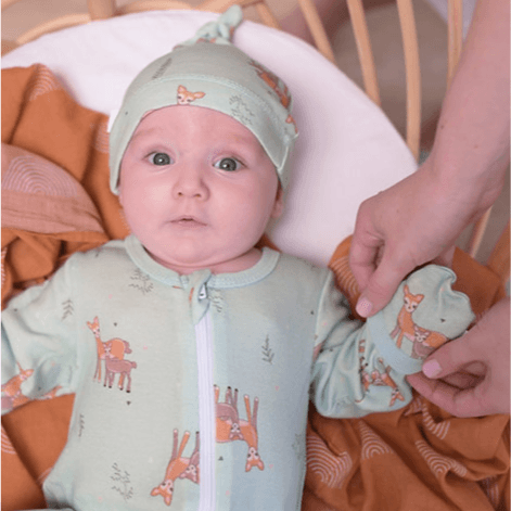 Tickle Tickle Dasher Organic Newborn Mittens (Buy 1 Get 1 Free)