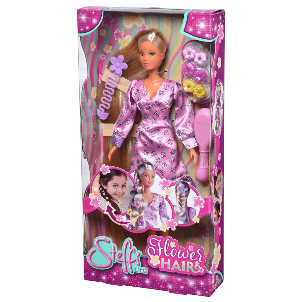 Steffi Love Fashion Doll Flower Hair