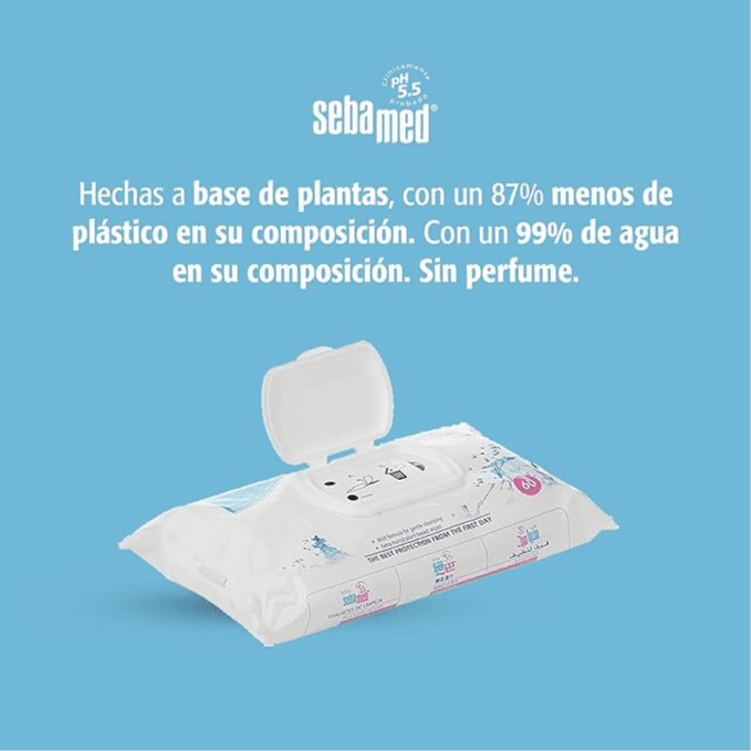 Sebamed Baby Water Wipes 60