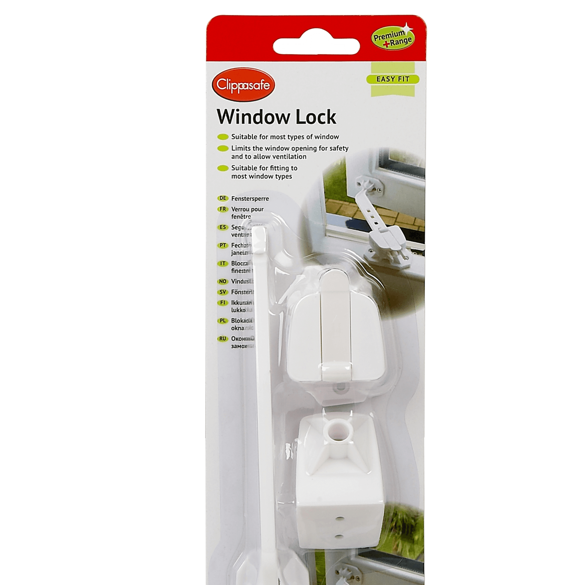 Clippasafe Window Lock Premium+ Range New