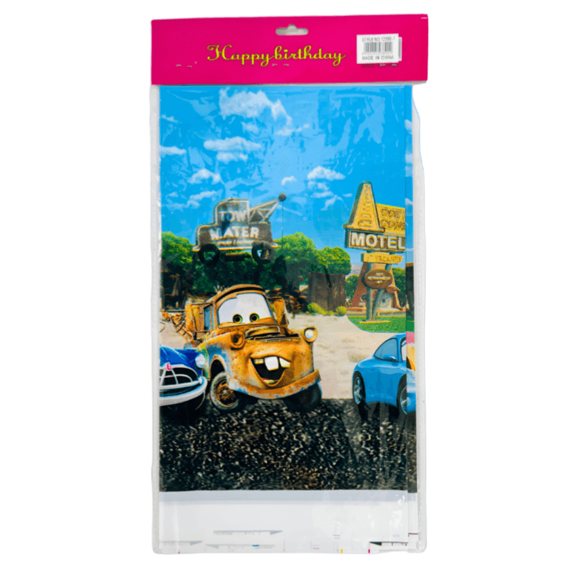 Car Themed Party Decoration Tableware For Kids-Table Cover (PIRS67)
