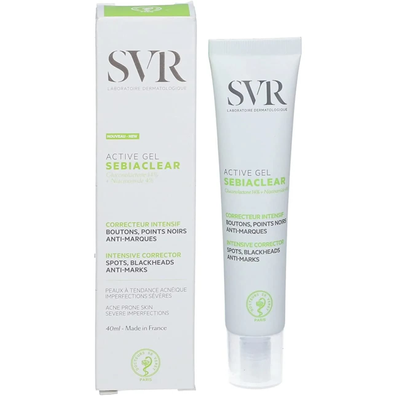 SVR SEBIACLEAR ACTIVE GEL 40 ML