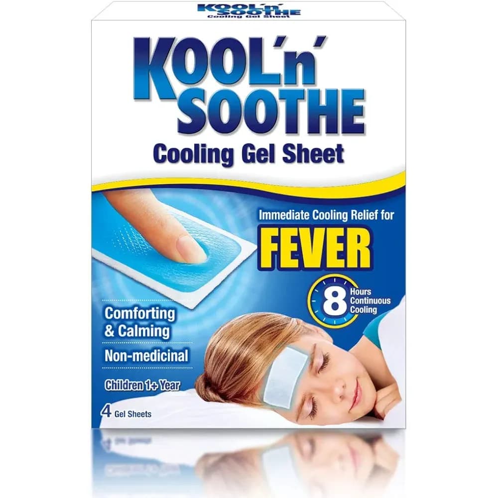 Kobayashi Kool'n' Soothe Cooking Gel Sheet 4 sheets