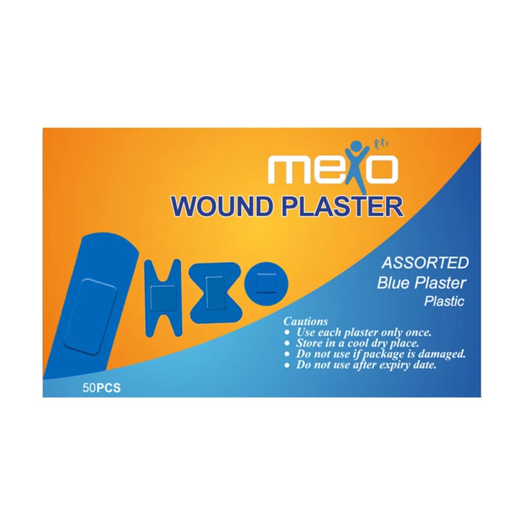 mexo wound plaster blue 50s