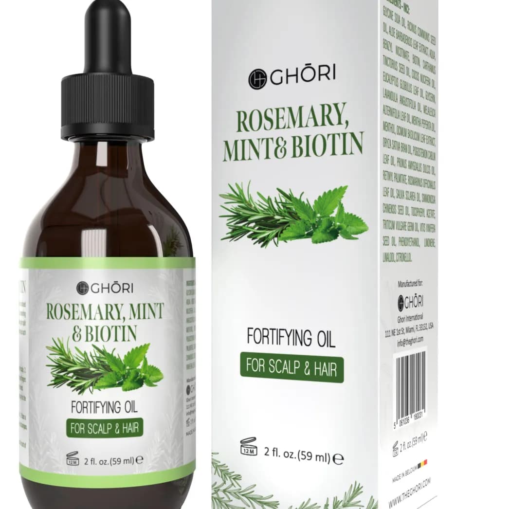 Ghori Rosemary Mint & Biotin Hair Oil 59Ml