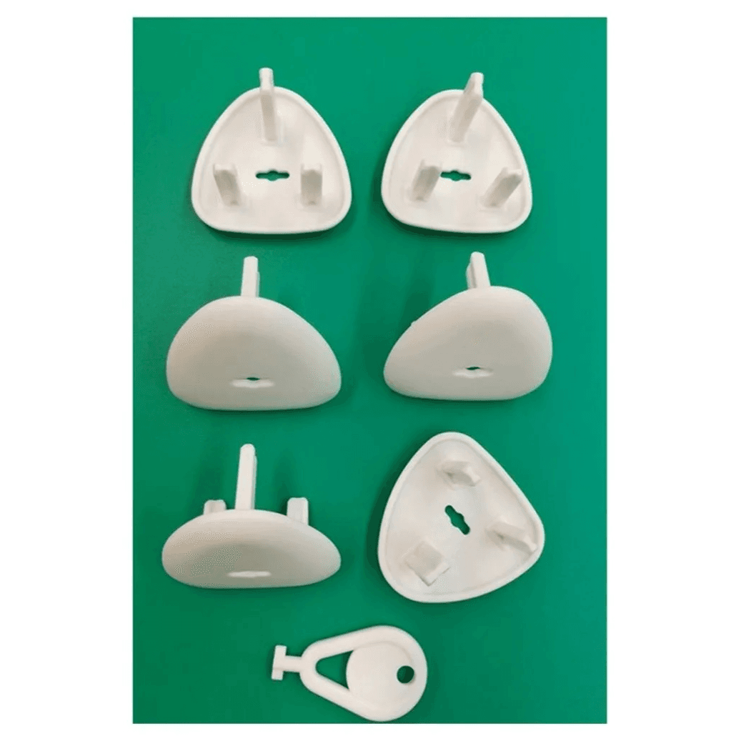 Mini Melody Plug Protector Pack Of 6 White