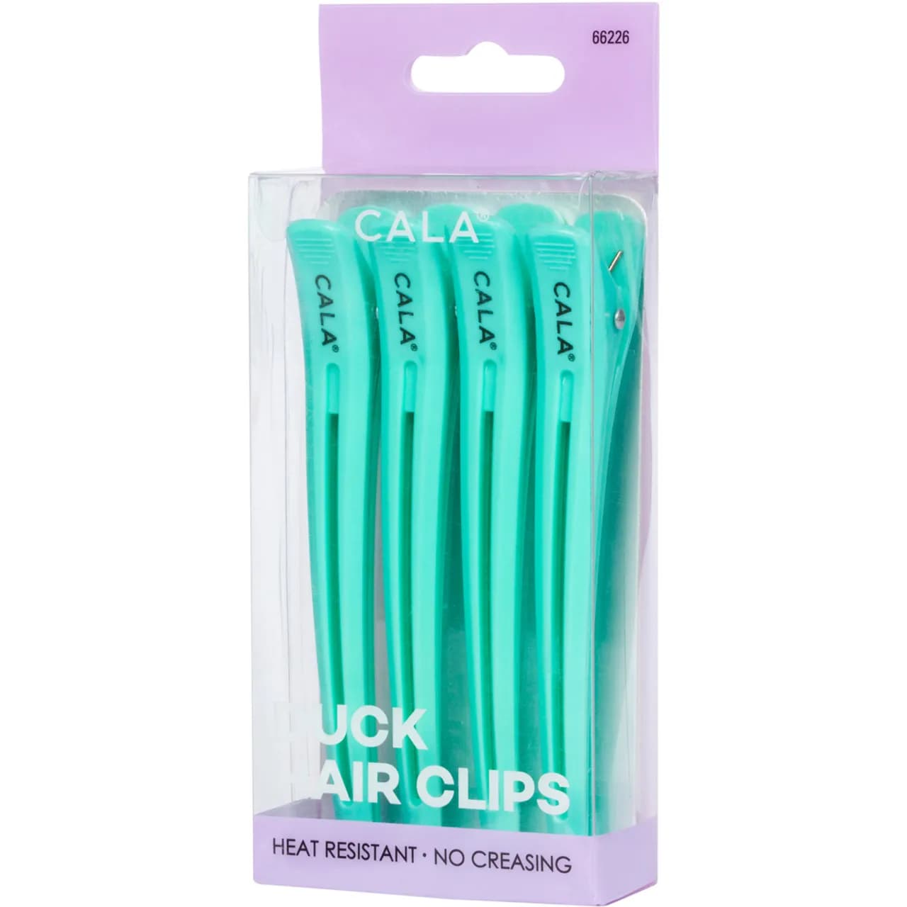 Cala Duck Hair Clips Green Code:66226  4 Piece