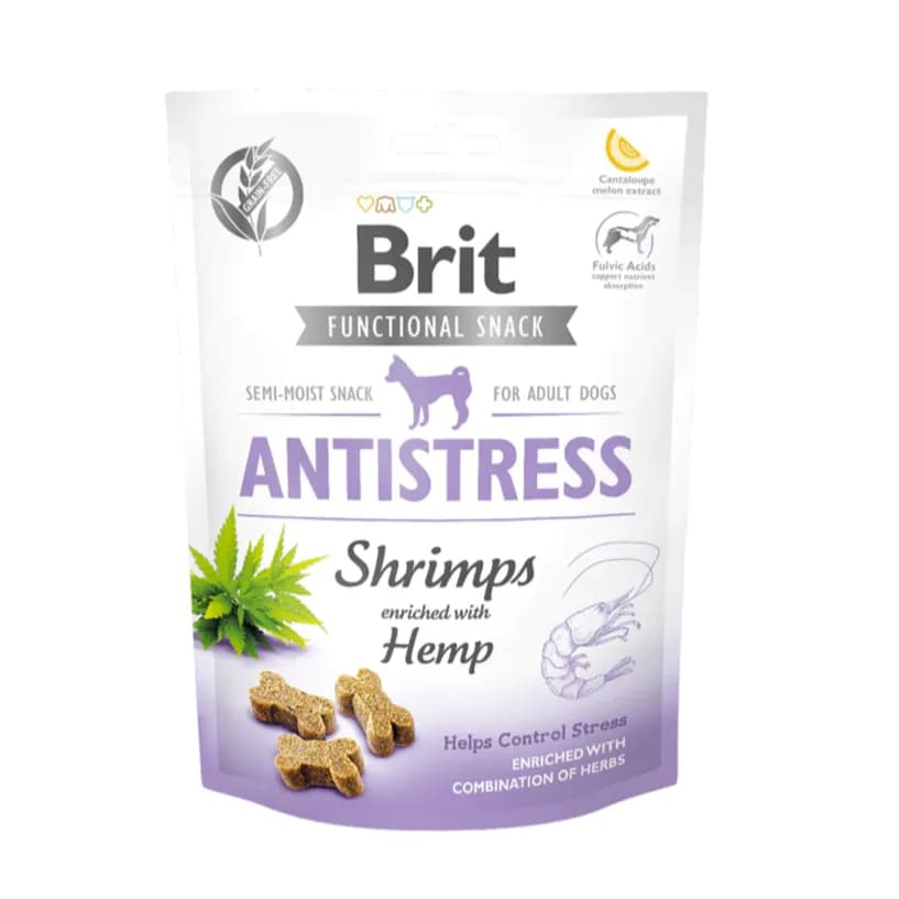 Brit Care Dog Functional Snack Antistress Shrimps 150g