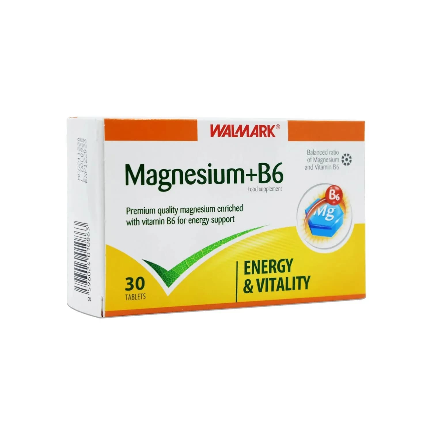 Walmark Magnesium +B6 Tablet 30 Pieces