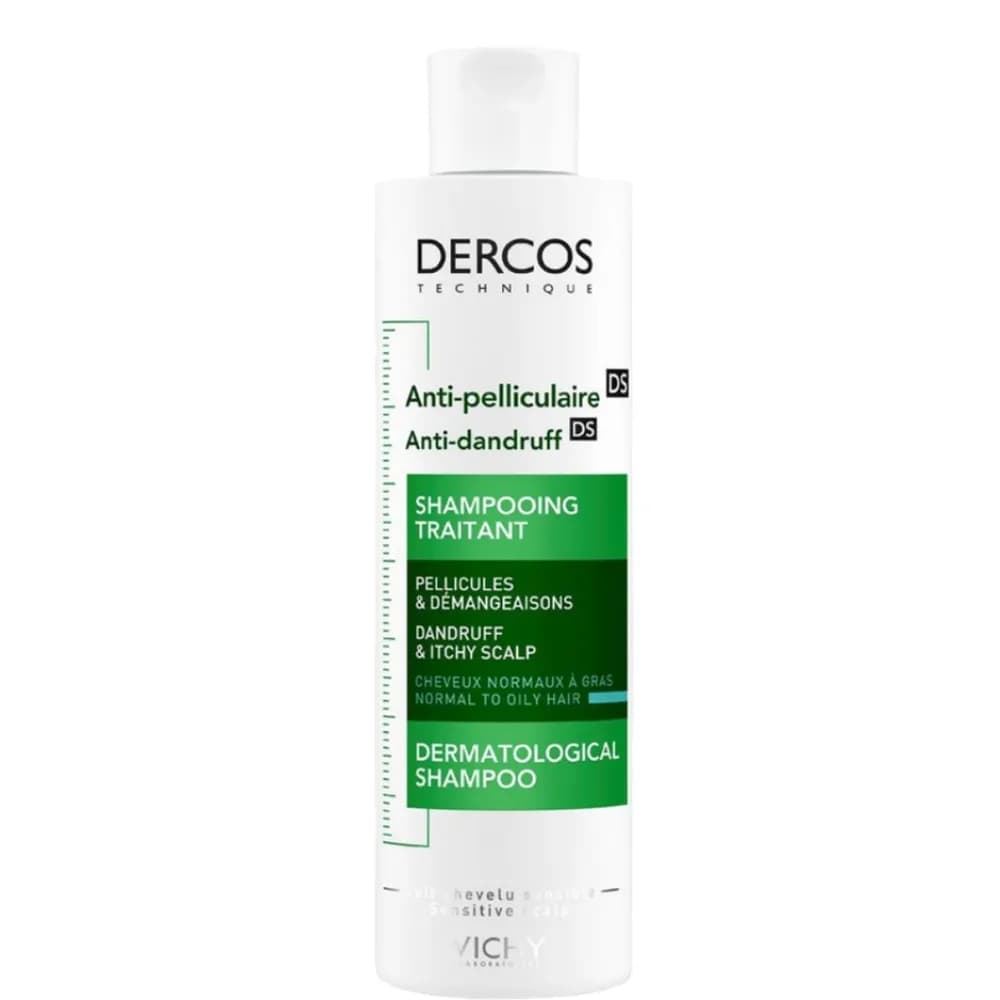 Vichy Dercos Anti-Dandruff Treatment Shampoo Normal to Oily Hair 200 ml