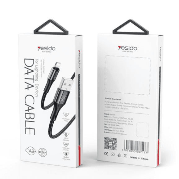 YESIDO - DATA CABLE 120CM (CA93)