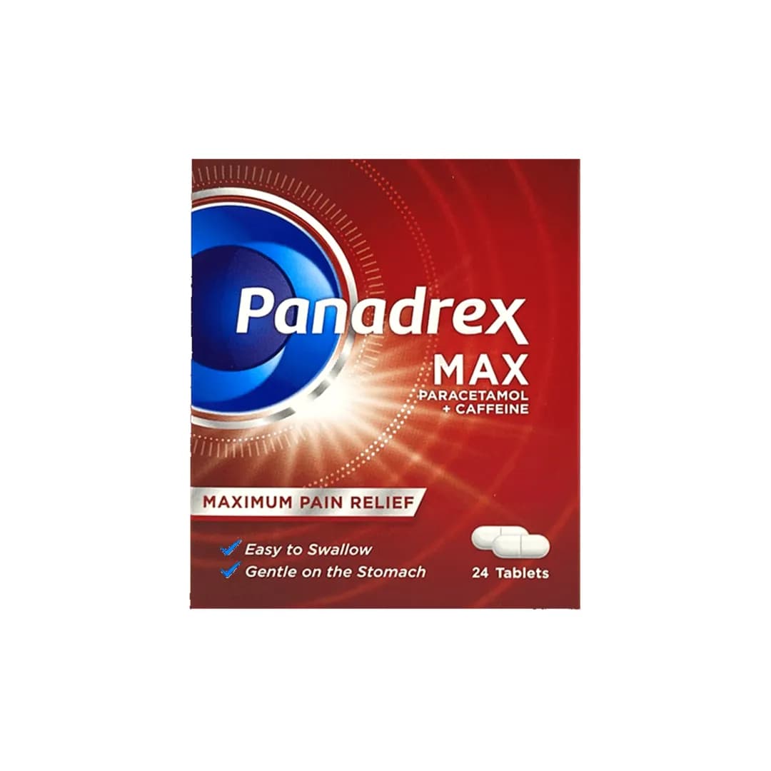 PANADREX 500MG MAX+ CAFFAINE 24'S