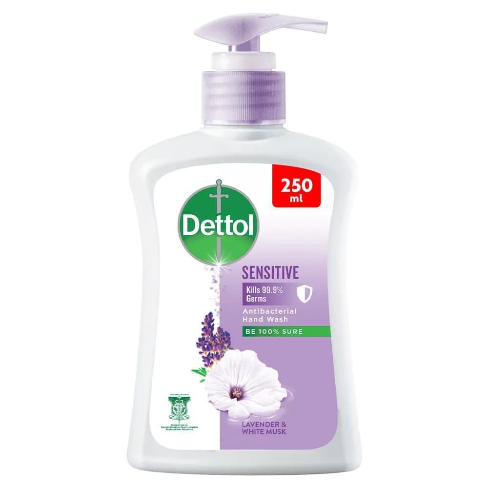 Dettol Sensitive Lav&w.musk H/w 250 Ml