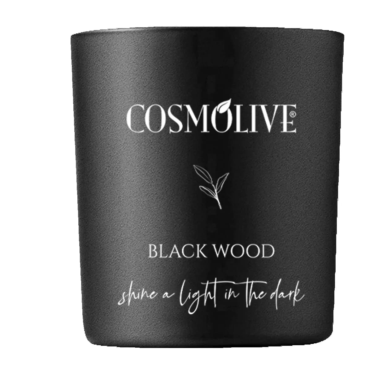 Cosmolive Black Wood Candle 210gm