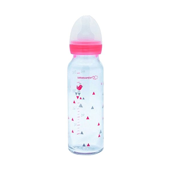 Bebeconfort Bbc Straight Bottle Glass 240 Sport Teat Sili