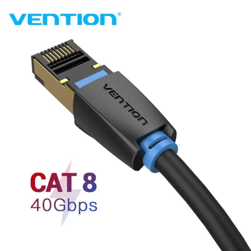 Vention IKABN Cat.8 SFTP Patch Cable 15M Black