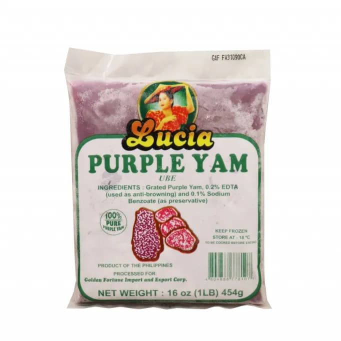 Lucia Purple Yam Ube 454 Gm