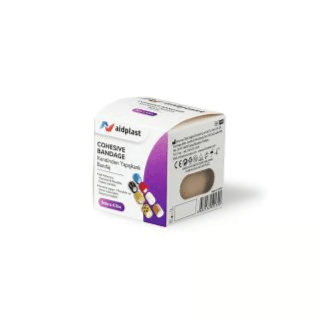 Aidplast Cohesive Bandage 5cm*4.5m Ref-v90545 1pcs