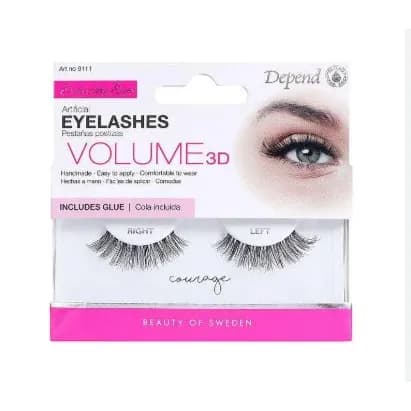 DEPEND ARTIFICIAL EYELASHES COURAGE 9111