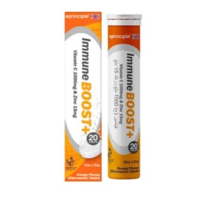 Principle Immune Boots Vit C 1000Mg & Zinc 15mg 20'S