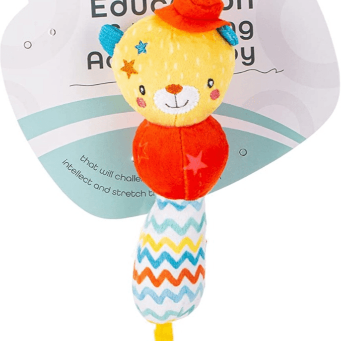 Moon Soft Rattle Toy Bear (Buy 1 Get 1 Free)