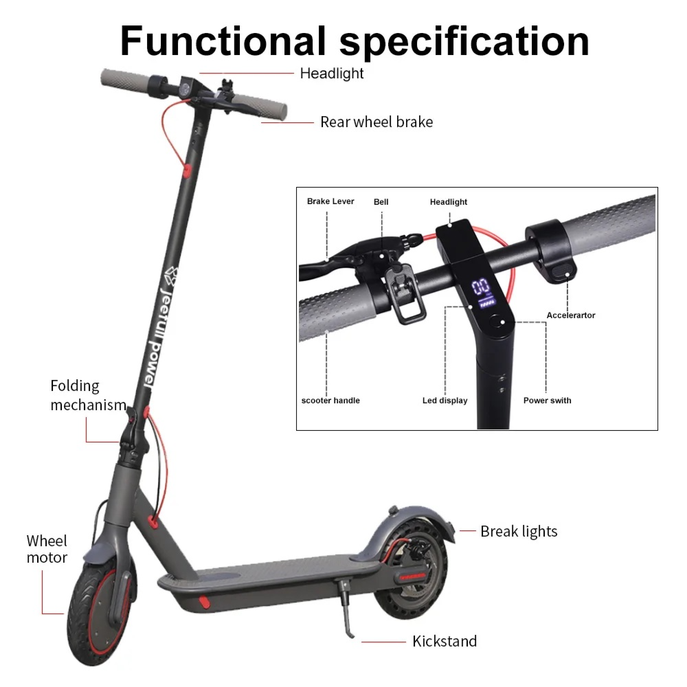 Winner Sky Electric Scooter 36v 40kmh 500Watt