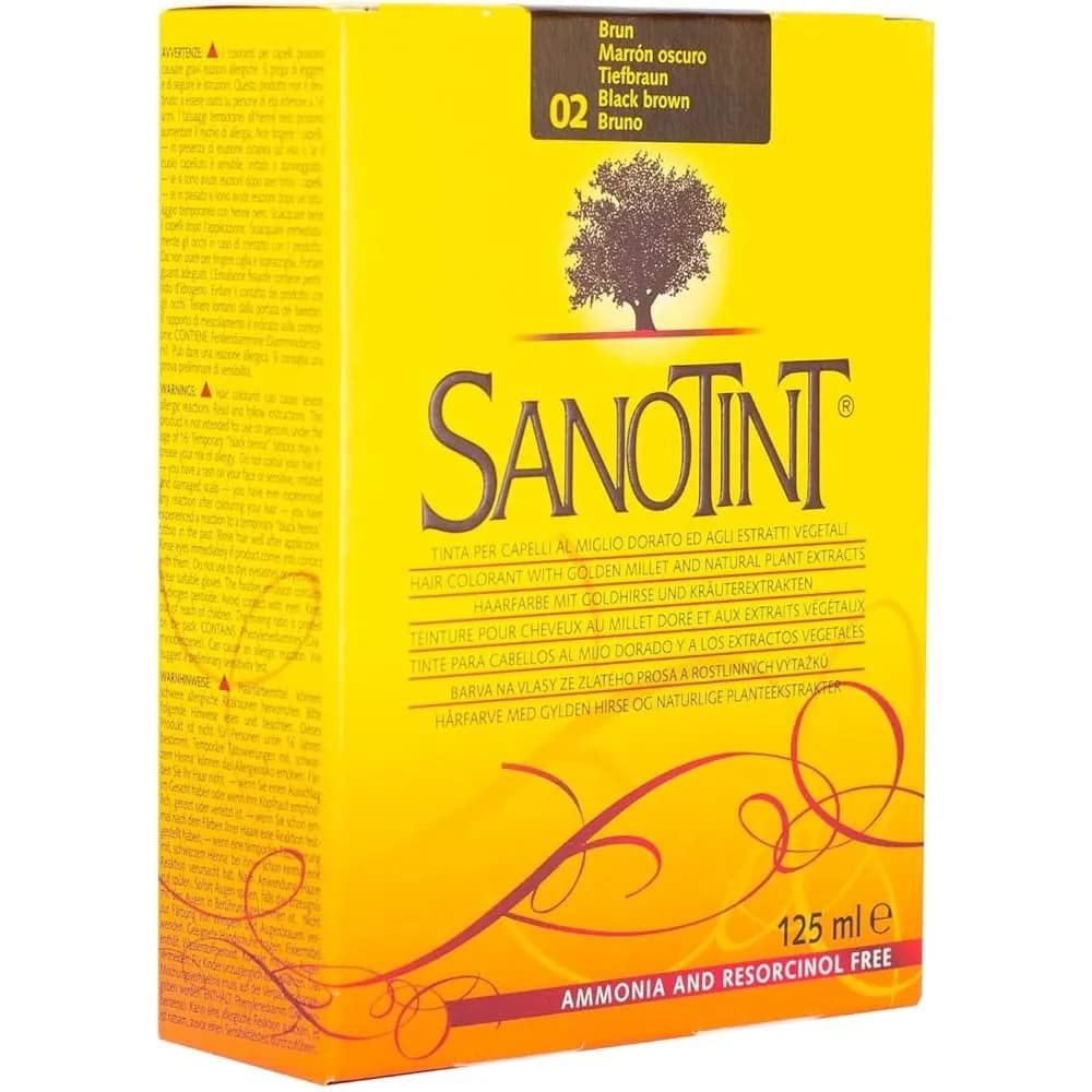 Sanotint Hair Color Black Brown (02)-125Ml