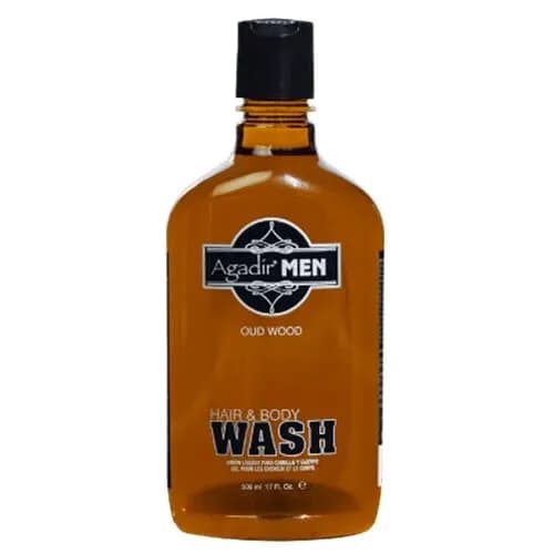 Agadir Men Hair & Body Wash For Men Oud Wood