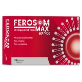 FEROSOM MAX 60/400 CAP 20'S