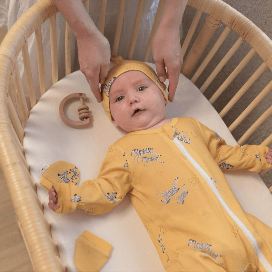 Tickle Tickle Zoe Organic Knotted Newborn Hat (Buy 1 Get 1 Free)
