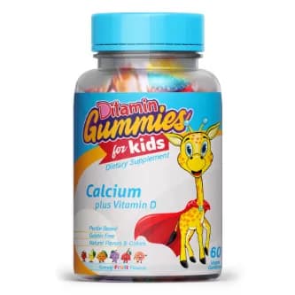 Ditamin Gummy Calcium Plus Vitamin D 60's